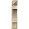 Ekena Millwork Balboa Rough Sawn Arts and Crafts Outlooker, Douglas Fir, 8"W x 30"D x 38"H OUT08X30X38BOA03RDF - alternate 2